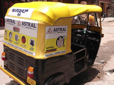Branding on Vehicle