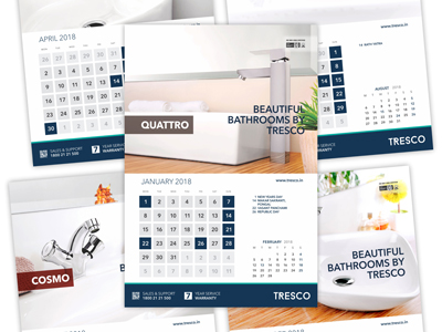 Tresco Wall Calender