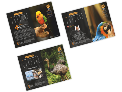 Shailya Hospital Table Calender